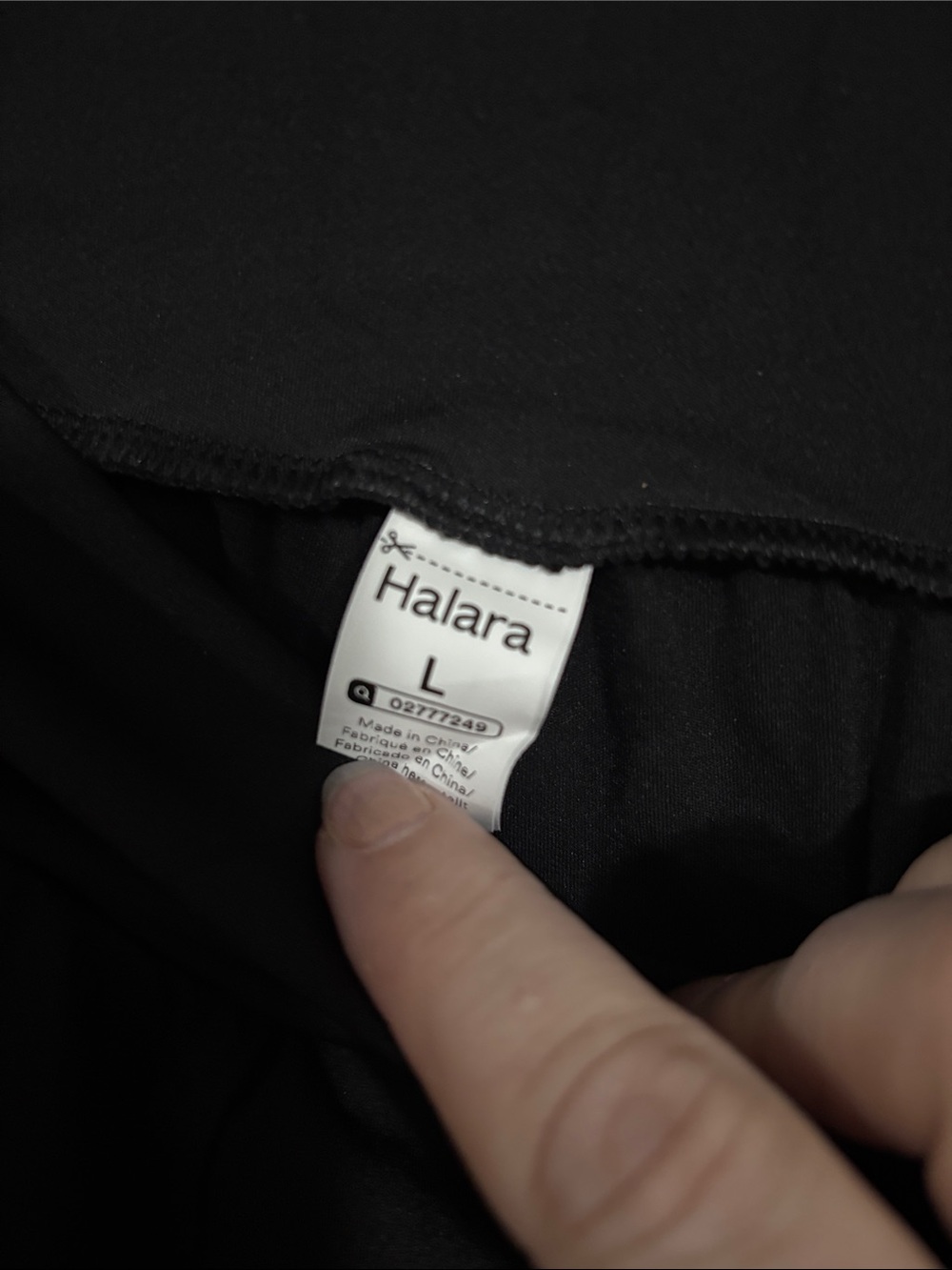NWOT Halara SoftlyZero™ Airy Super High Waisted Shorts 9" Size Large - Picture 7 of 7